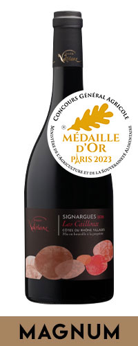 Domaine de la Valériane Rouge Les caillous 2022 Médaille d'or Concours Général Agricole Paris 2023